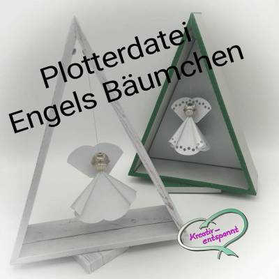 Plotterdatei Engels Bäumchen