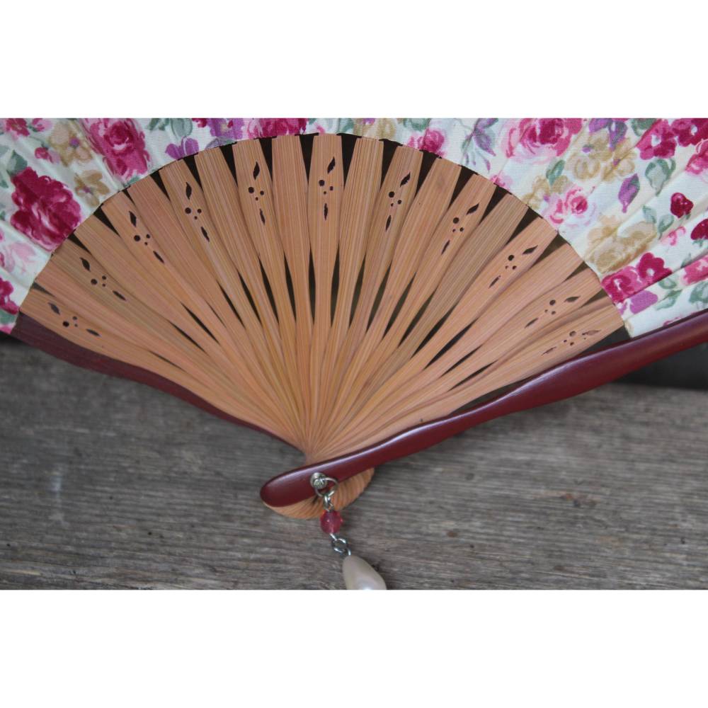 100 St. Bedruckte Handfächer | Kunststoff | 23x42cm In Geöffnetem - Foto 9