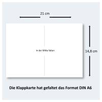 Weihnachtskarte zum Ausdrucken, frohe Weihnachten/Mistelzweig/Sternen, digitaler download Bild 3