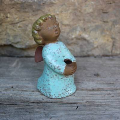 kleiner Goebel Engel Kerzenleuchter GRA 259 von 1965 Vintage