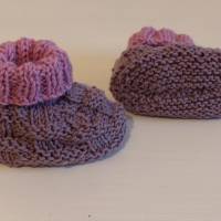 Strickanleitung Babyschuhe / Booties Snaffel Bild 2