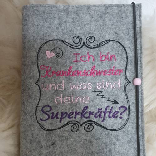 Notizbuch Tagebuch Krankenschwester Superkräfte W202