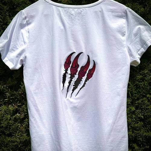 Stickdatei Kralle Megaset