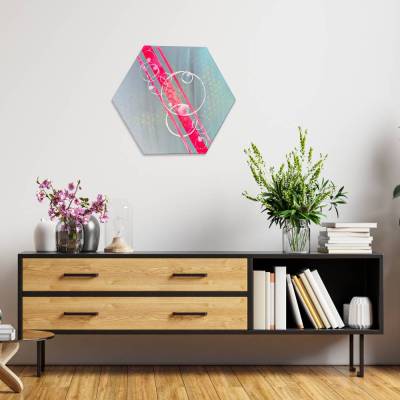 Schönes Gemäde für ein fröhliches Zuhause. Das Leinwandbild ist 50cm x 42cm groß. Abstraktes