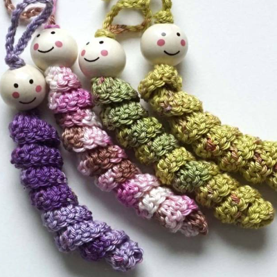 Häkelanleitung: Sorgenwurm