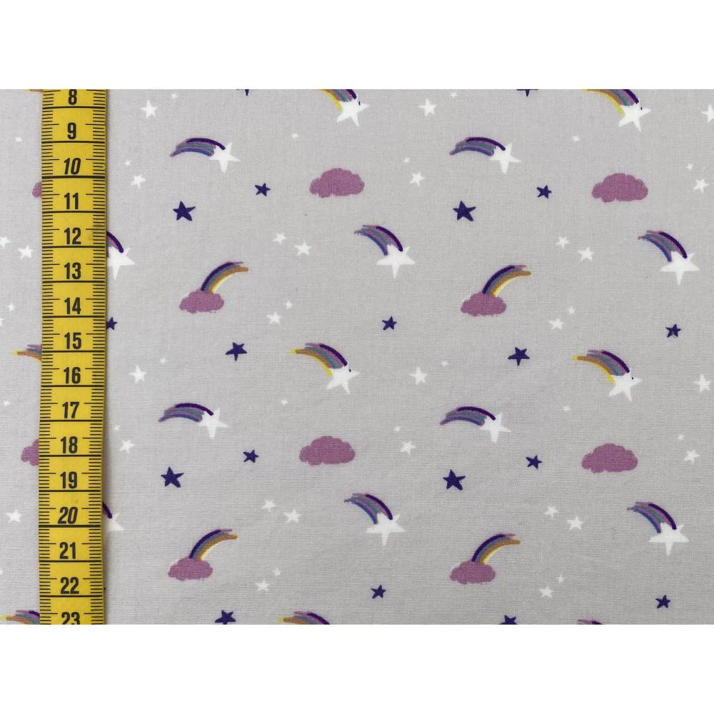 Baumwollstoff Sterne Lila Lila Sterne Stoff