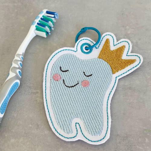 Stickdateien Mega Set Zahnkönigin Taschenbaumler Doodle