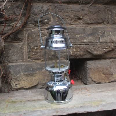 große Anchor Druck Petroleumlampe No. 950 500 C.P. Starklichtlampe Vintage Made in China