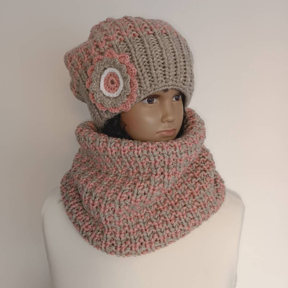 Haarband Hairband Mütze Schlauchschal Kopftuch Beanie Ethno Goa - Foto 4