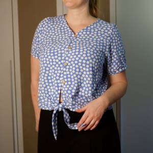 Knotenbluse/Shirt Bild 10