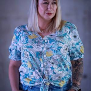 Knotenbluse/Shirt Bild 2