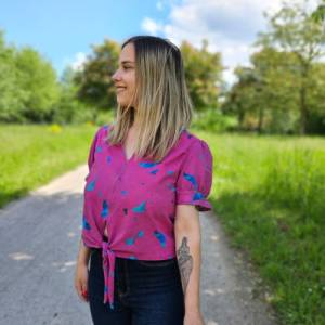 Knotenbluse/Shirt Bild 4