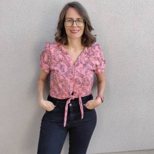 Knotenbluse/Shirt Bild 6