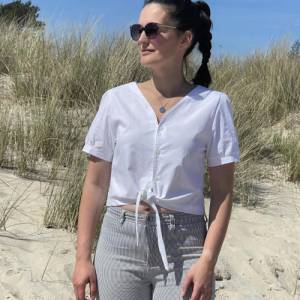 Knotenbluse/Shirt Bild 7