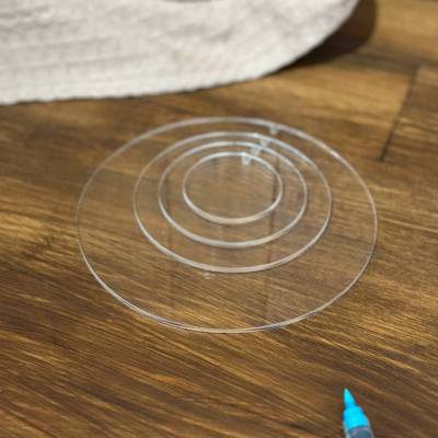 Acrylglas-Scheiben transparent, 3 mm stark