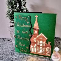 Plotter / 3D-Druck / Laser - Kirche Grußkartenaufleger Bild 3