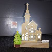 Plotter / 3D-Druck / Laser - Kirche Grußkartenaufleger Bild 4