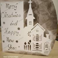 Plotter / 3D-Druck / Laser - Kirche Grußkartenaufleger Bild 8