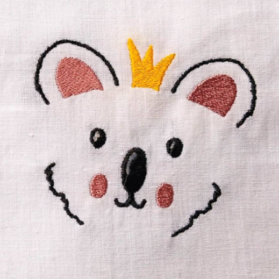 Stickdatei - Koala Kopf - Koala - 3 Größen