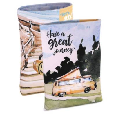 Tolle Buchtasche Wendbar Softshell Bücherschutz Camper