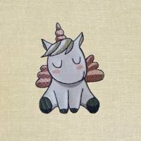 Einhorn Jea 12-14*18cm Bild 1