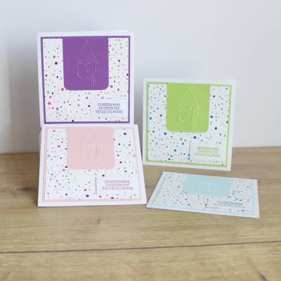 Glückwunschkarte, Karte zur Geburt 