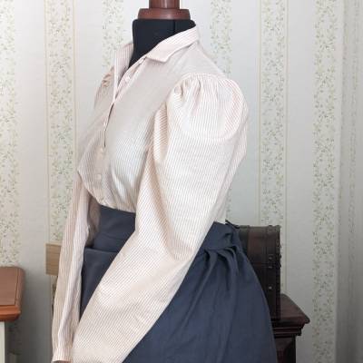 Baumwollbluse Enola Belle Epoche 1890