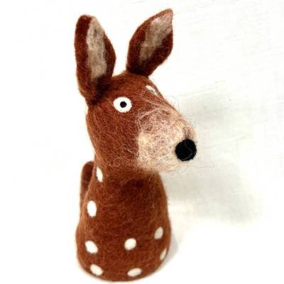 REH, supersüsses Filztier/ Eierwärmer, auch als Deko, Geschenk, etc.
