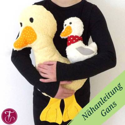 Nähanleitung Gans Giesela
