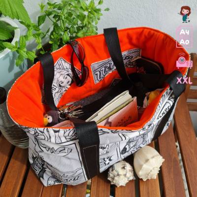 E-Book Kimata Wickeltasche, Arbeitstasche & Strandset (2 Größen)