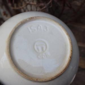 Schüssel Schale Set ISA 3 + 5 Obst Dekor Keramik VEB Torgau 60er Jahre DDR Bild 6