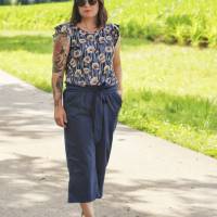 Carly Shirt Schnittmuster – Sportlicher Chic in den Größen 32-50 | Mit trendigen Flügelärmeln für einen modernen Look Bild 3