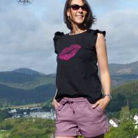 Carly Shirt Schnittmuster – Sportlicher Chic in den Größen 32-50 | Mit trendigen Flügelärmeln für einen modernen Look Bild 7