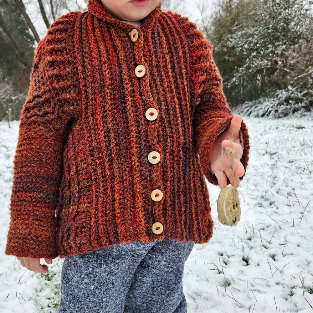 Häkelanleitung für Seelenwärmer/Jacke ,,Lumi