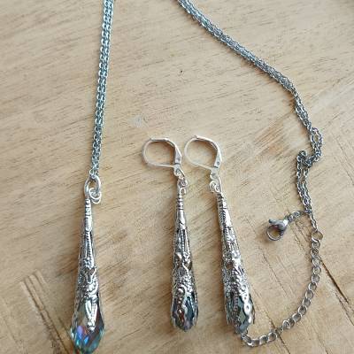 Orientalischer Schmuck, Mittelalter Schmuck Elbenschmuck Arwens Abendstern Feenkette