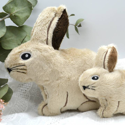 Stickdatei Hase ITH Kuscheltier in mehreren Größen