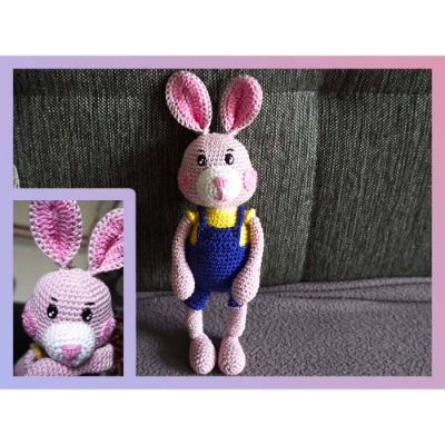 Häkelanleitung: Hase Judy Cottontail