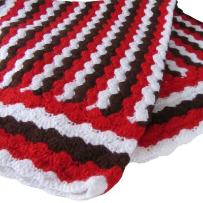 Babydecke mit Schnullerkette - Geschenkset