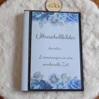 Ultraschallbilder aufbewahren Fotoalbum Mappe Album für Ultraschallbilder personalisierbar Einsteckalbum stabil