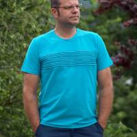 Shirt Phil – PDF-Schnittmuster Gr. 44-64 | Modernes Herrenshirt mit markanten Biesen Bild 2