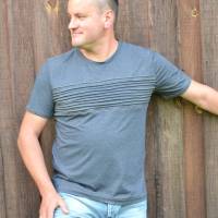 Shirt Phil – PDF-Schnittmuster Gr. 44-64 | Modernes Herrenshirt mit markanten Biesen Bild 8