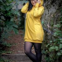 Hoodie/Kleid Sandy – PDF-Schnittmuster Gr. 32-54 | Kapuze oder Rundhals | Bequem & Sportlich inkl. Ebenen und Beamerdate Bild 8