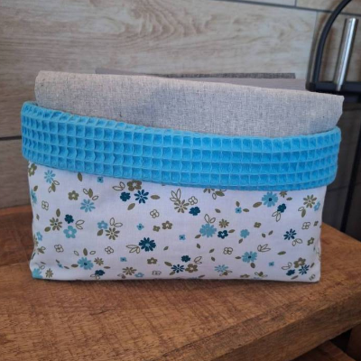 Utensilo Stoffkörbchen innen Waffelpique, Dekoration, Aufbewahrung, Organizer,