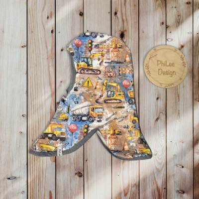 Schlupfmütze/ KU 50-54 / Bagger / Baustelle