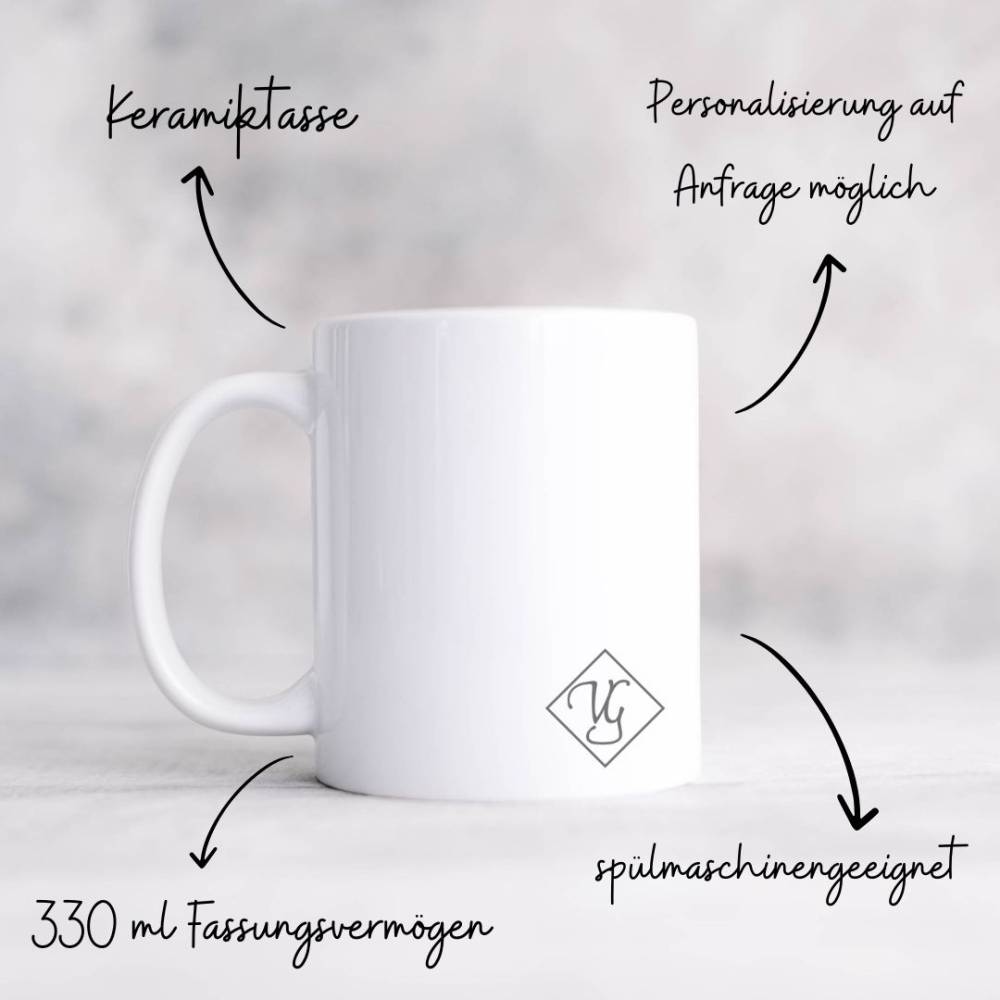 Süße Eulen-Tasse 330ml - Chibi Design Mit Diamond Painting - Perfekt Für Kaffee & Tee