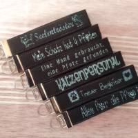 Stickdatei (6x) Schlüsselanhänger [Set 8] 12-14x18cm Bild 1