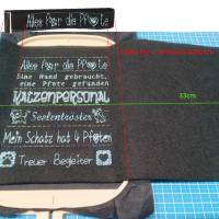 Stickdatei (6x) Schlüsselanhänger [Set 8] 12-14x18cm Bild 3