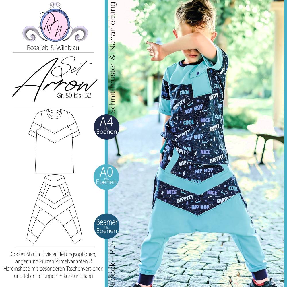 Kombi-Ebook Arrow Gr. 80 bis 152 Bild 1