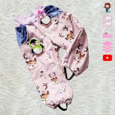 E-Book Softshellhose Lovely Frosty (Größe 74-158) Überziehhose