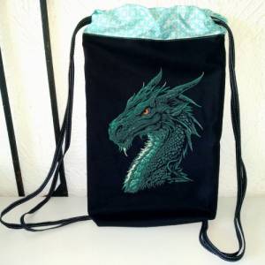 Maschinen Stickdatei - Drache Color Lichteffekt 12-14*18cm Bild 6